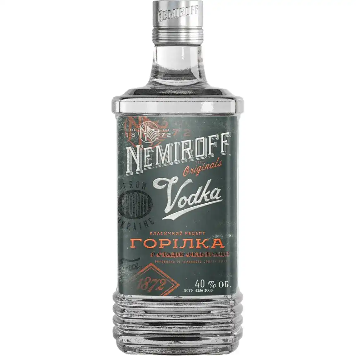 Горілка Nemiroff Original 40% 0.37 л
