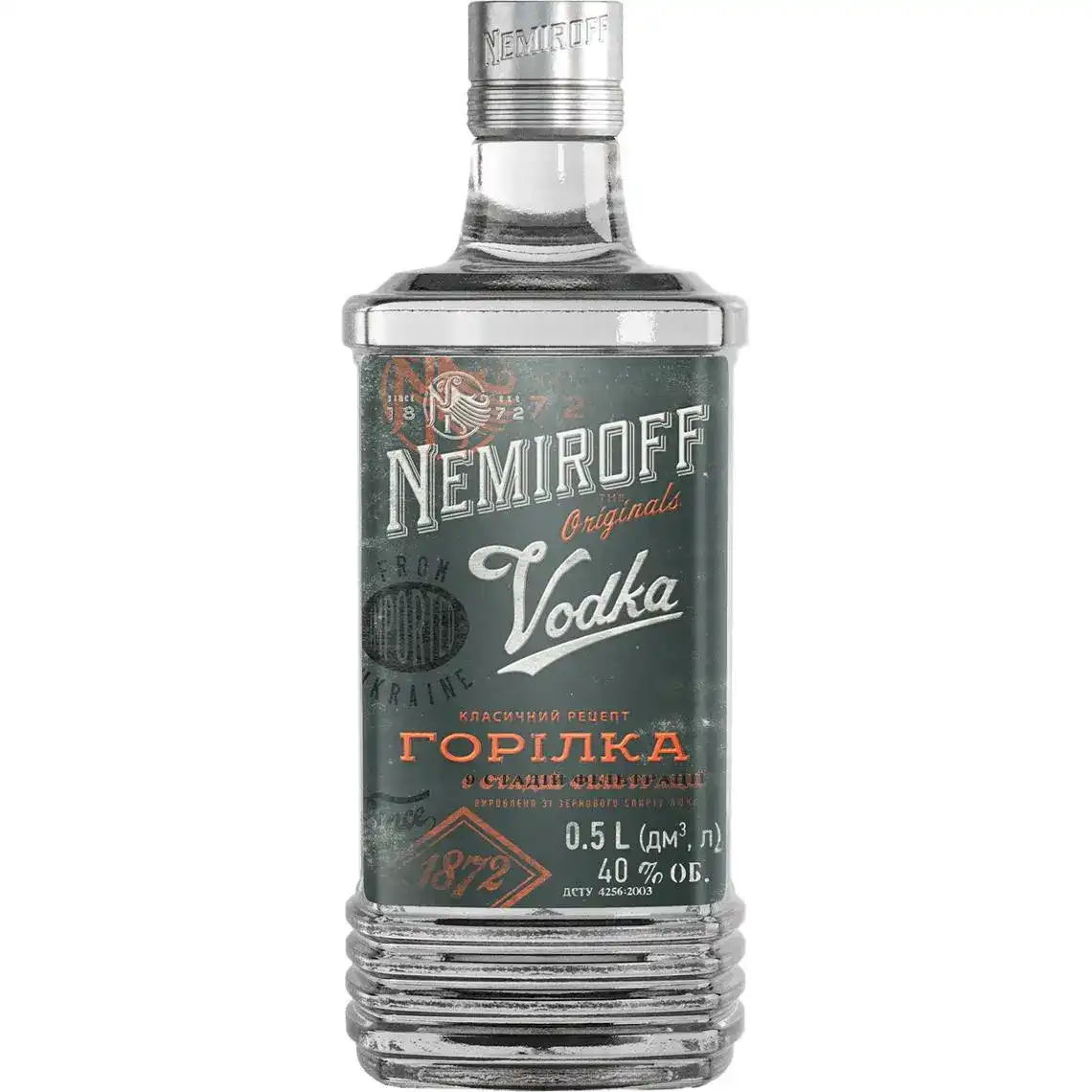 Горілка Nemiroff Original 40% 0.5 л
