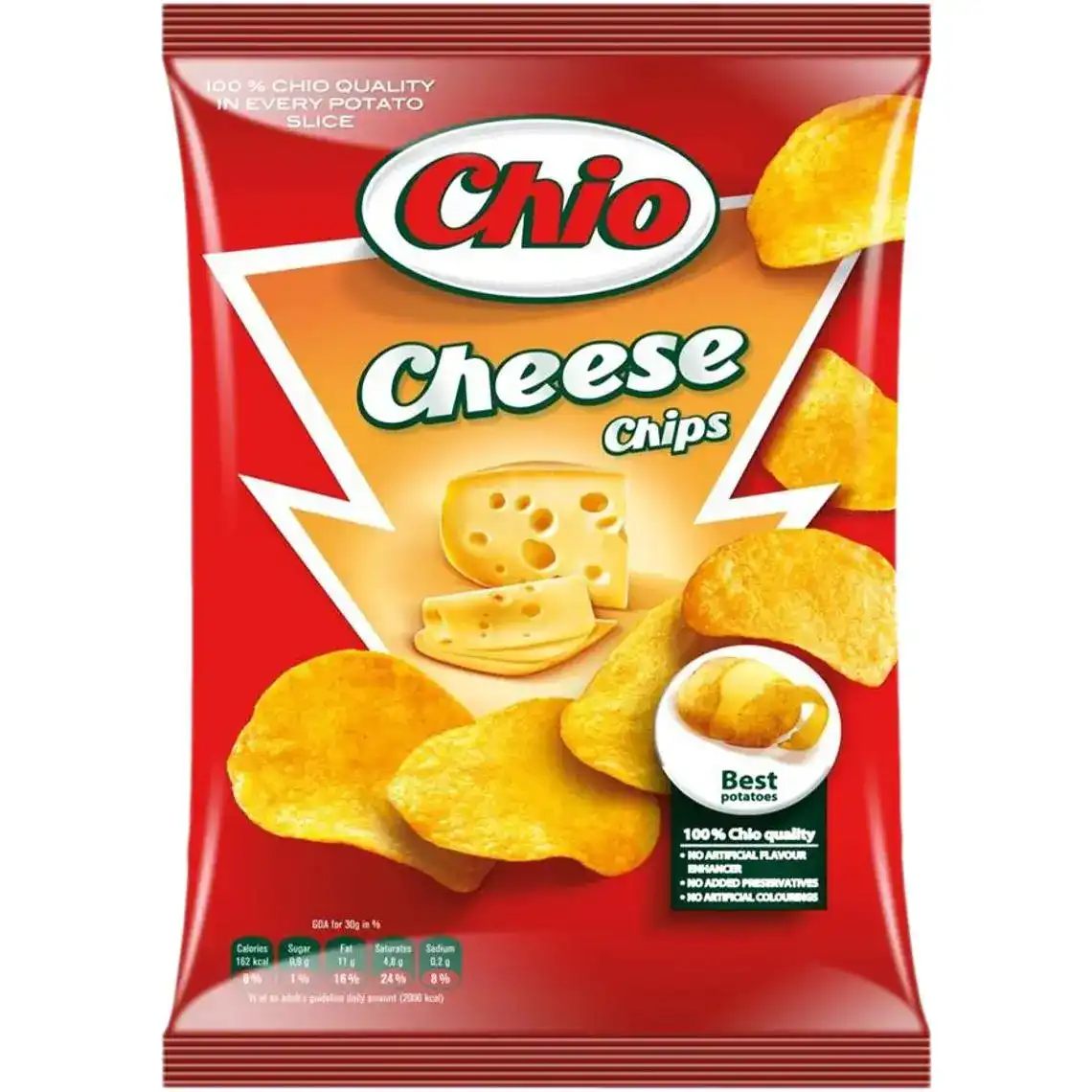 Чіпси Chio картопляні зі смаком сиру 75 г