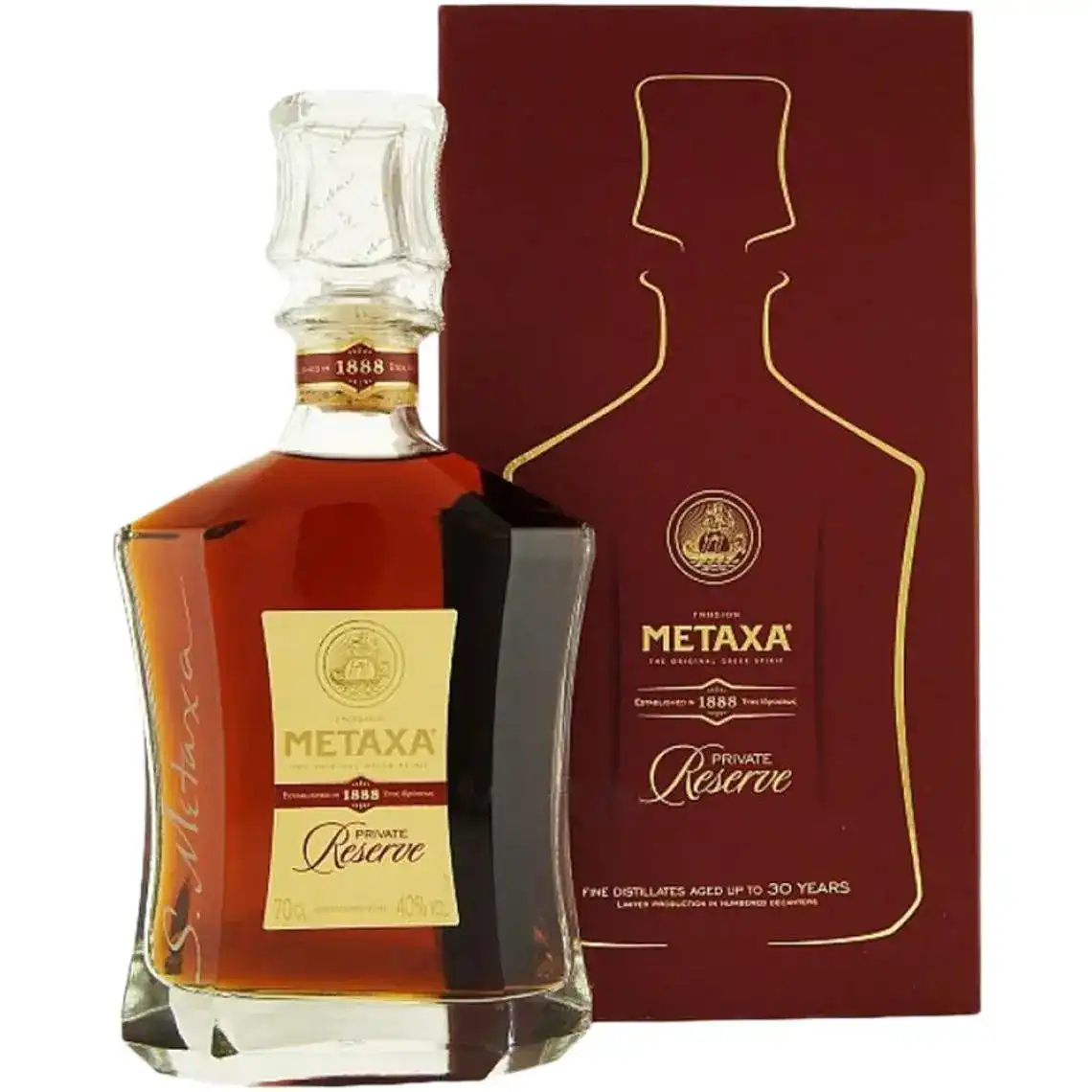 Бренді Metaxa Private Reserve Old Collection 40% 0.7л