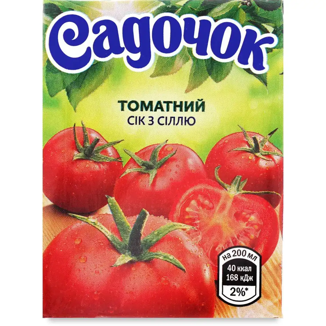 Сік Садочок томатний 200 мл