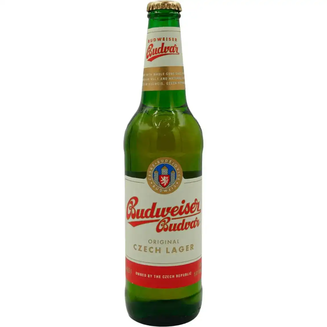 Пиво Budweiser Budvar світле фільтроване 5% 0.5 л