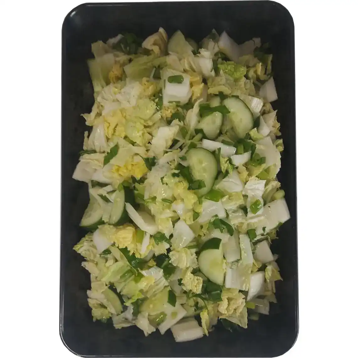 Салат з пекінської капусти з огірками