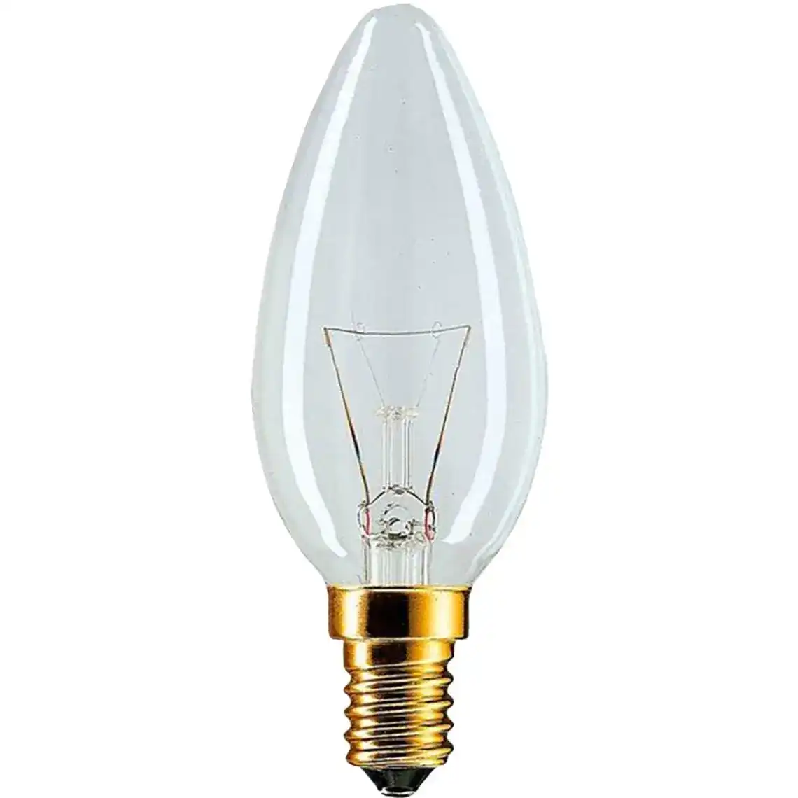 Лампа розжарювання Philips E14 40W 230V B35 CL