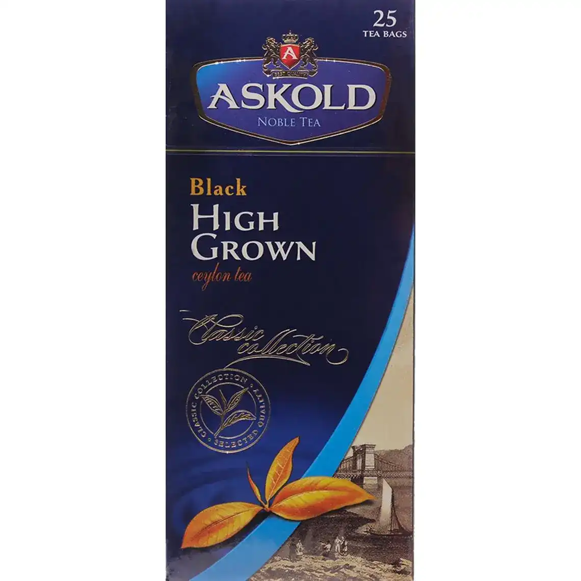Чай Askold High Grown чорний цейлонський 25 пакетів по 2 г