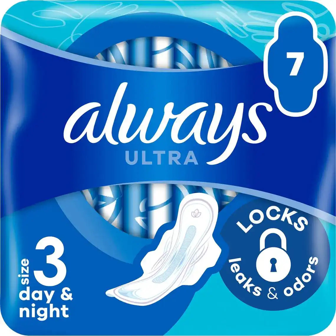Прокладки гігієнічні Always Ultra Night 7 шт.
