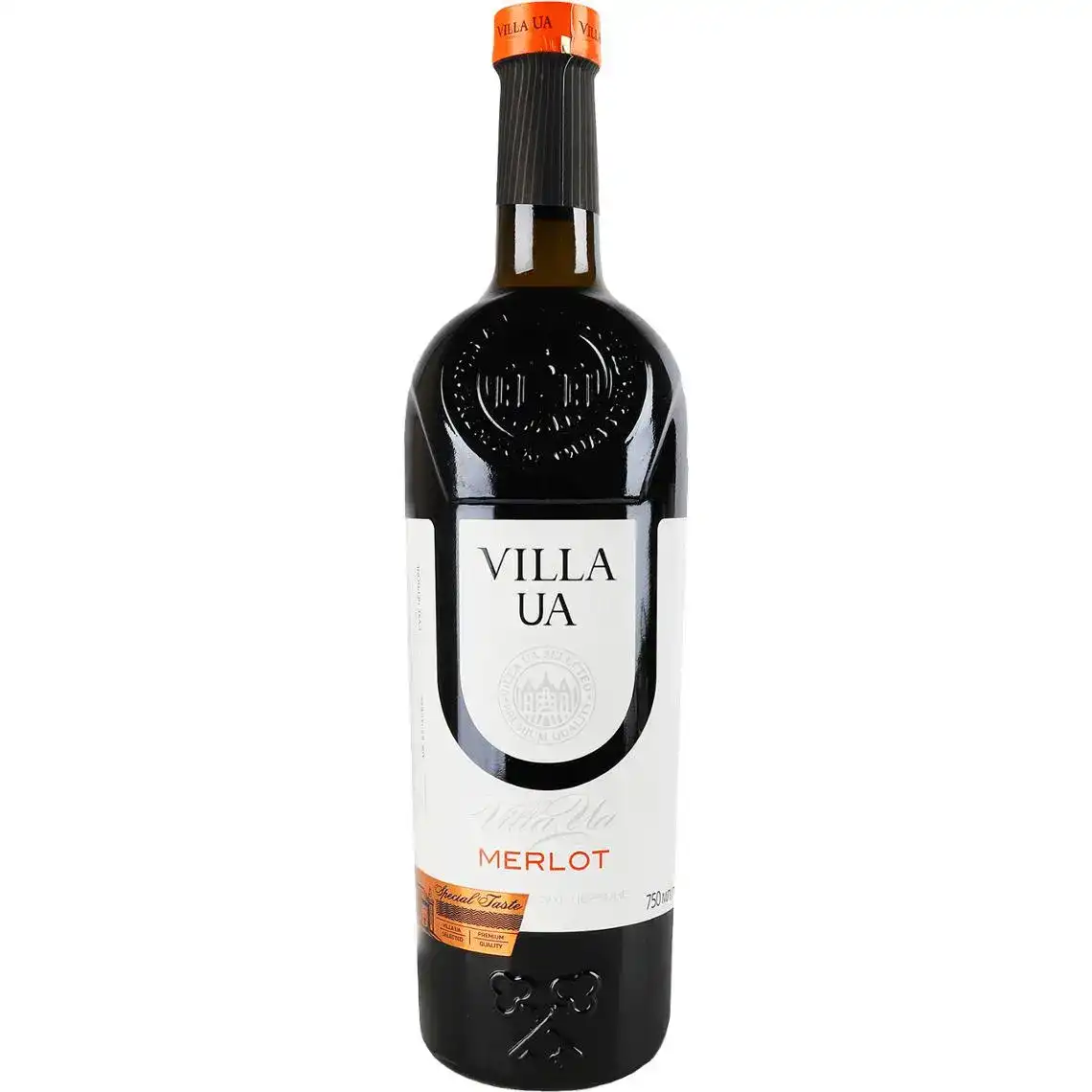 Вино Villa UA Merlot червоне сухе 0.75 л
