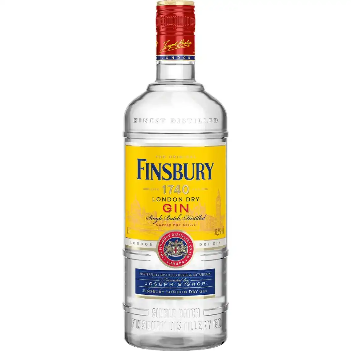 Джин Finsbury London Dry Gin 37.5% 0.7 л