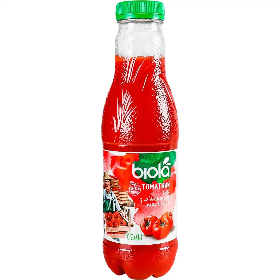 Сік Biola томатний 500 мл