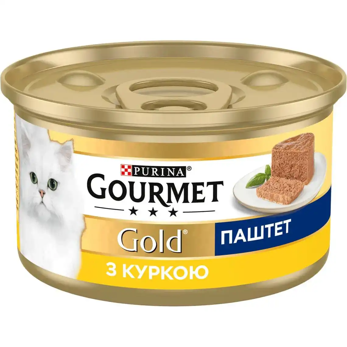 Фото 1 - Паштет для котов Gourmet Gold с курицей 85 г