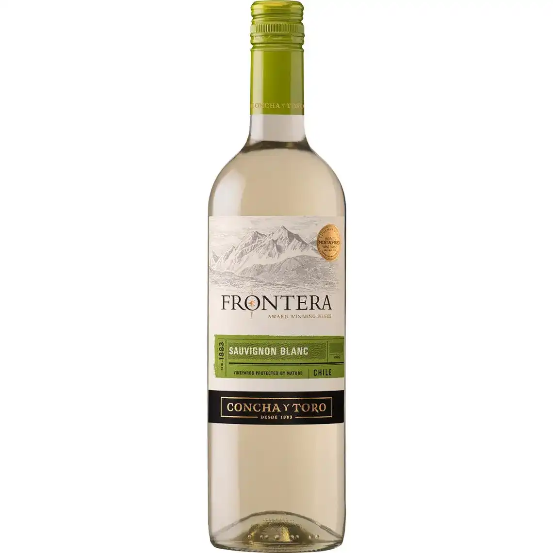 Фото 1 - Вино Frontera Sauvignon Blanc біле сухе 0.75 л