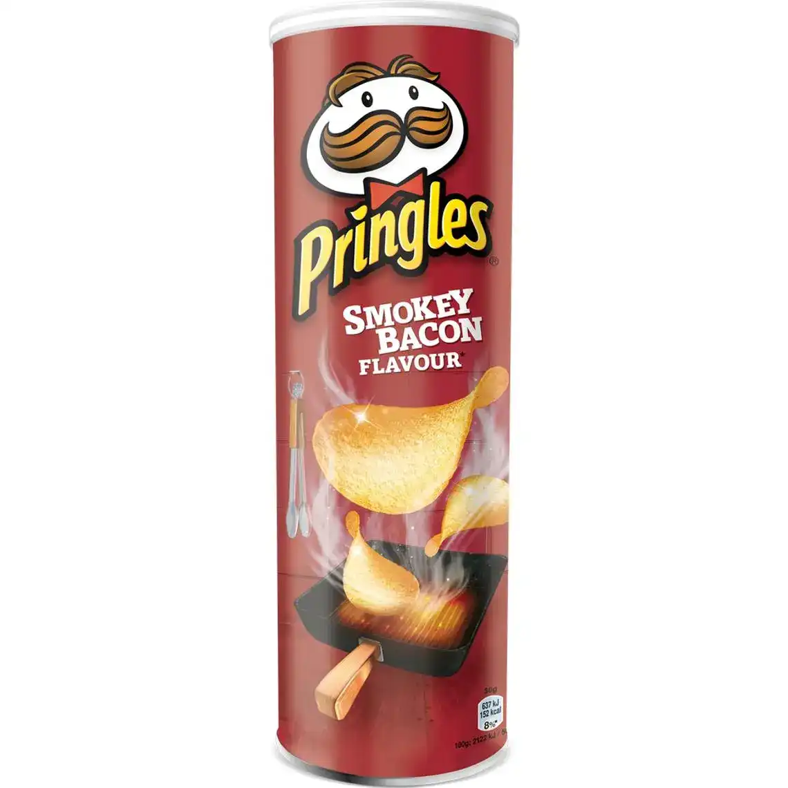 Чіпси картопляні Pringles зі смаком бекону 165 г