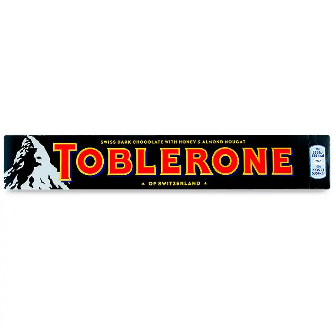 Шоколад Toblerone чорний 100 г