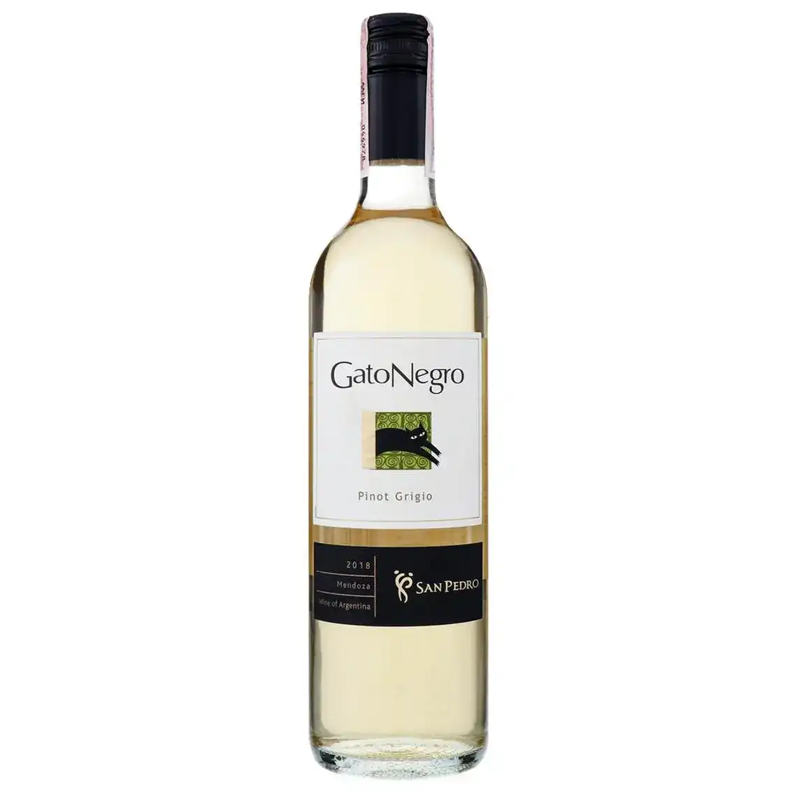 Вино Gato Negro Pinot Grigio біле сухе 0.75 л