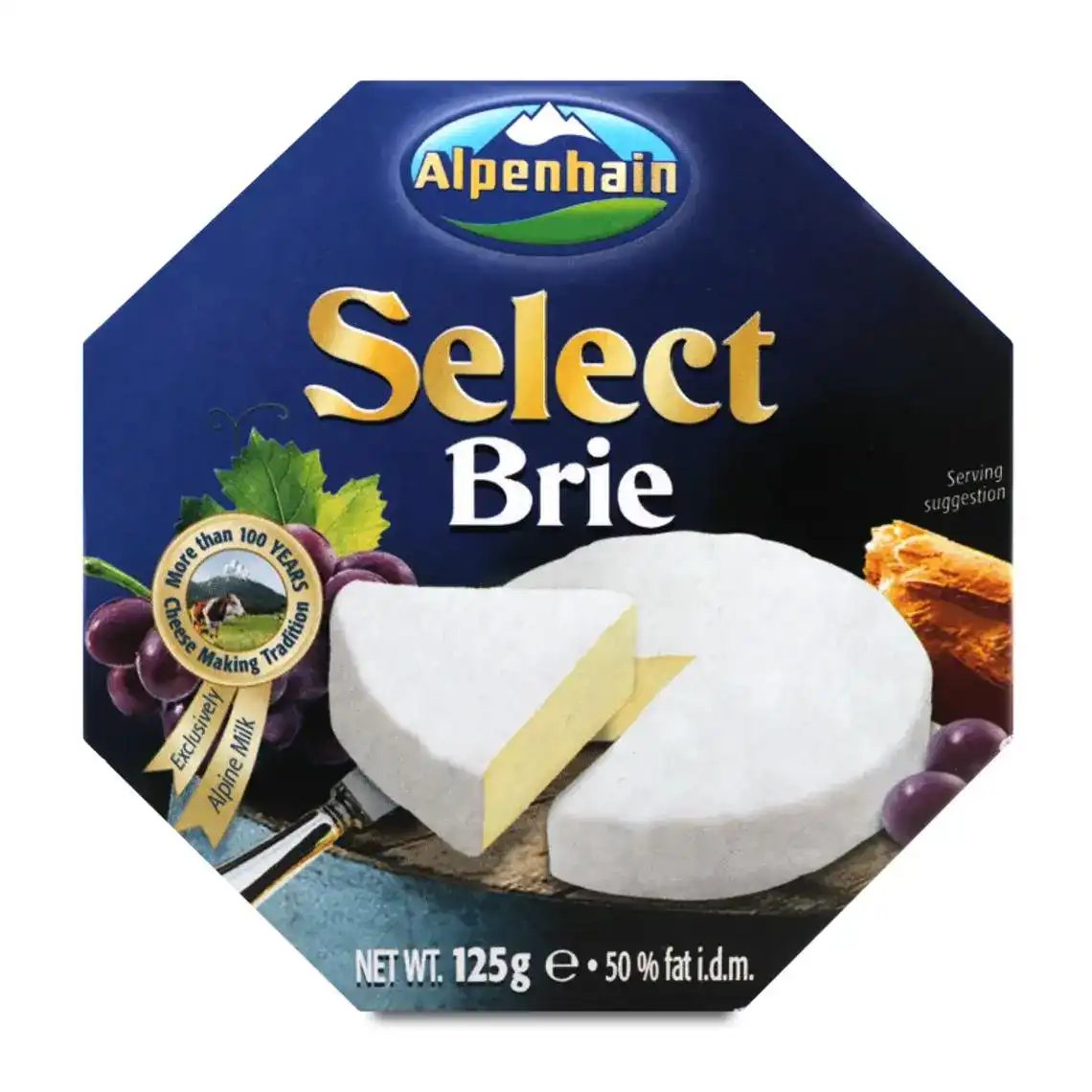 Сир Alpenhain Brie Select 50% 125 г
