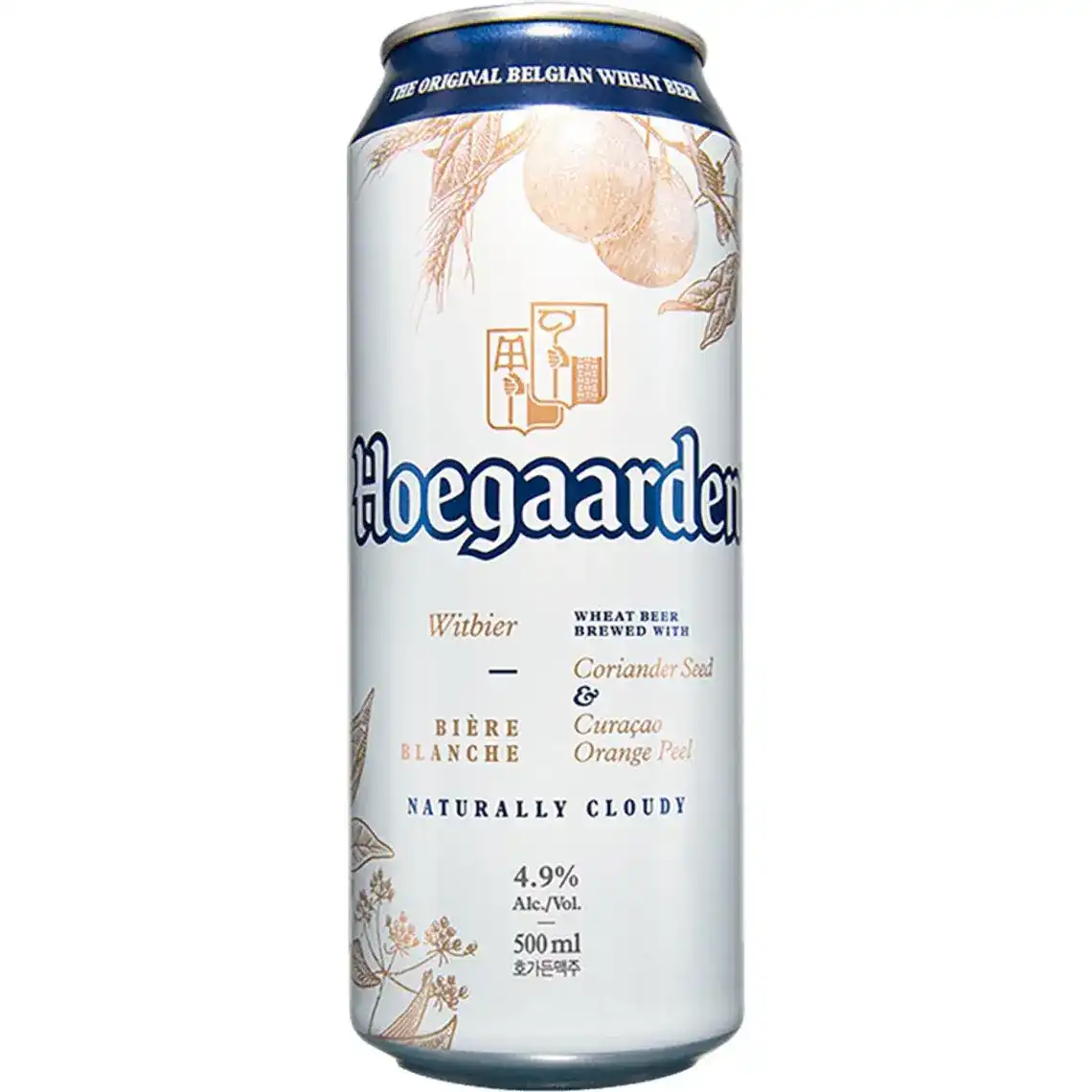 Пиво Hoegaarden Witbier світле нефільтроване 4.9% 0.5 л