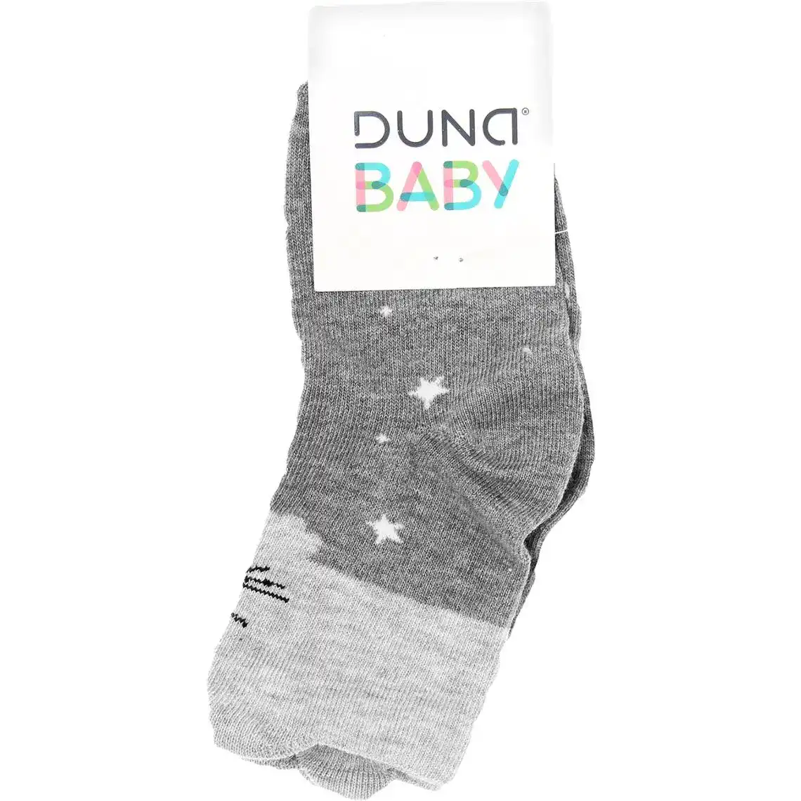 Шкарпетки дитячі Duna №5B400 16-18 світло-сірі