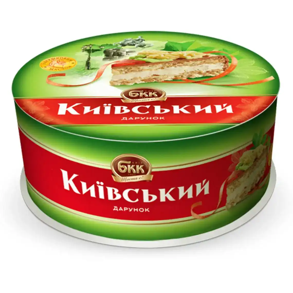 Фото 1 - Торт БКК Київський дарунок з арахісом 450 г