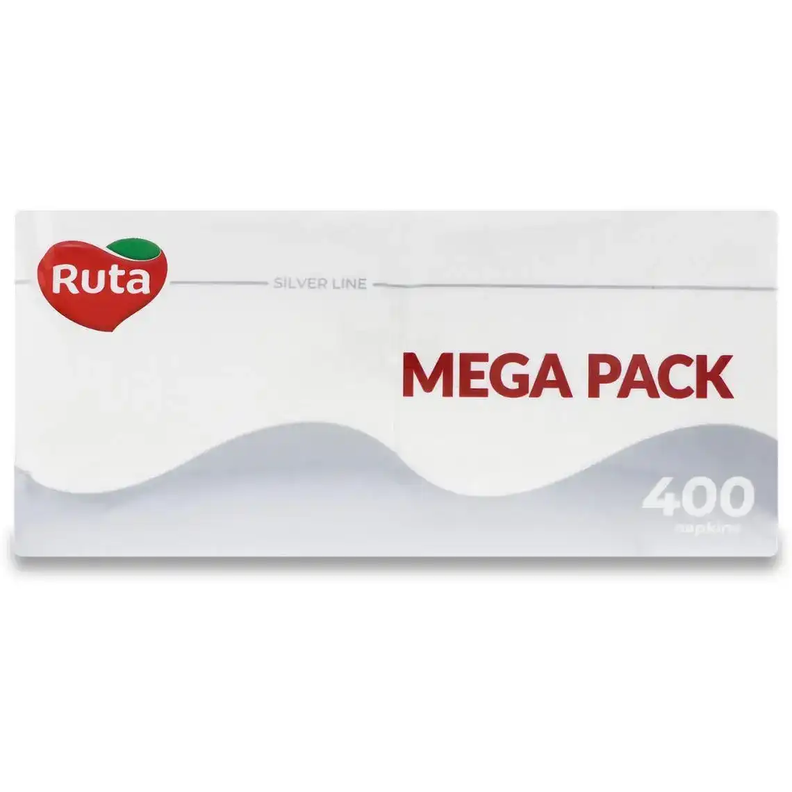 Серветки паперові Ruta Mega Pack 400 шт