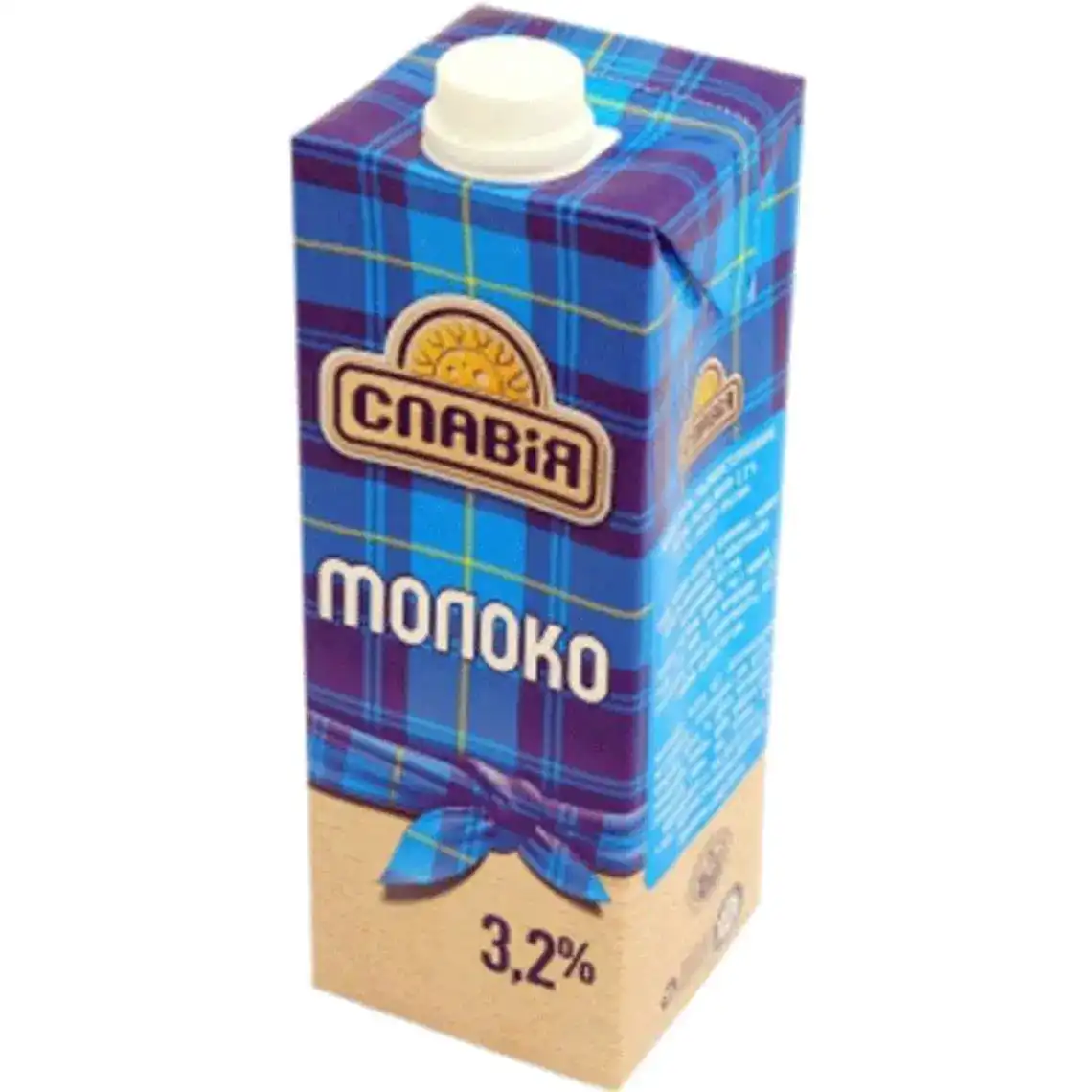 Молоко Славія 3,2% пастеризоване 950 г