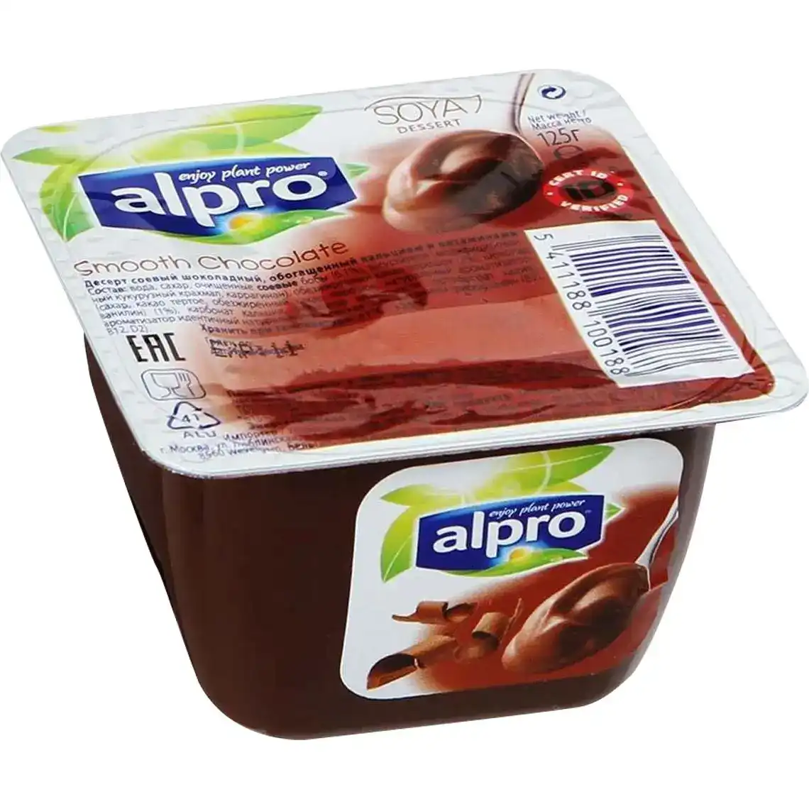 Десерт соєвий Alpro з шоколадом 125 г