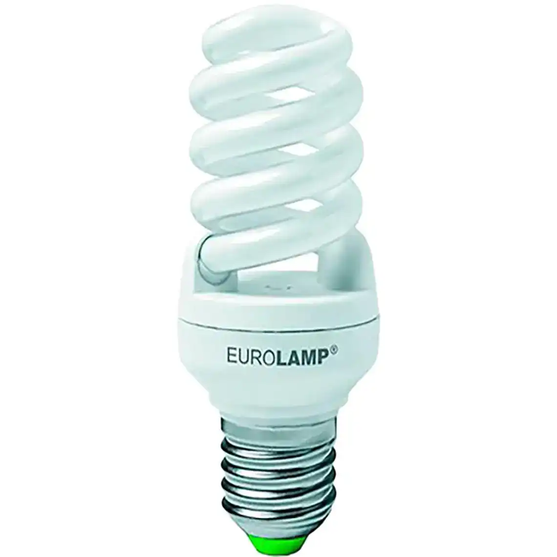 Люмінесцентна лампа Eurolamp T2 Spiral 15W 2700K E14