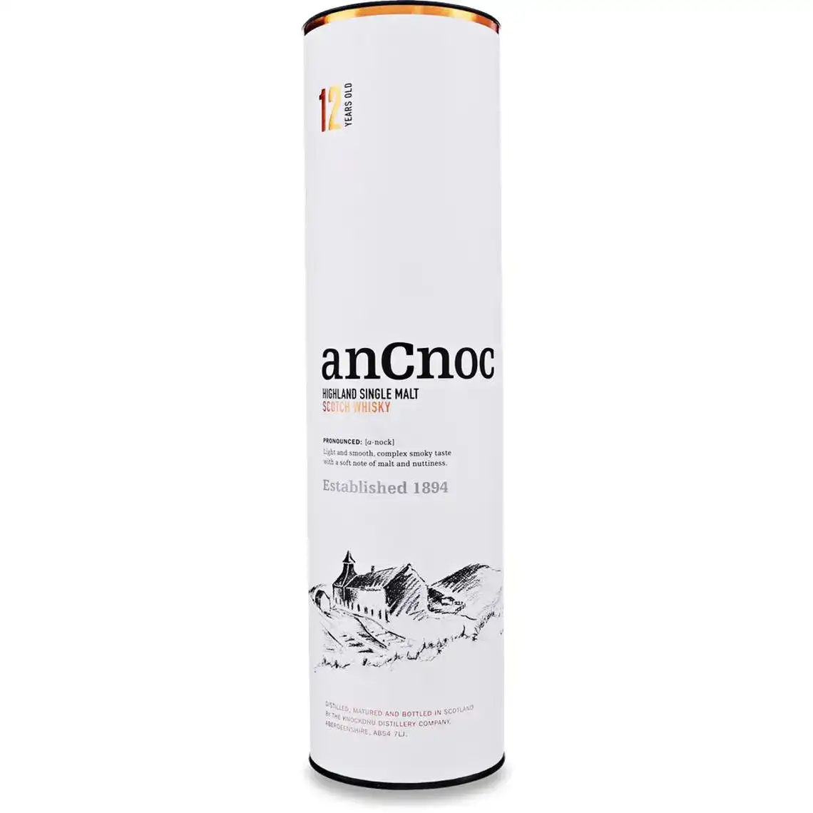 Віскі AnCnoc Highland single malt 40% 0.7 л
