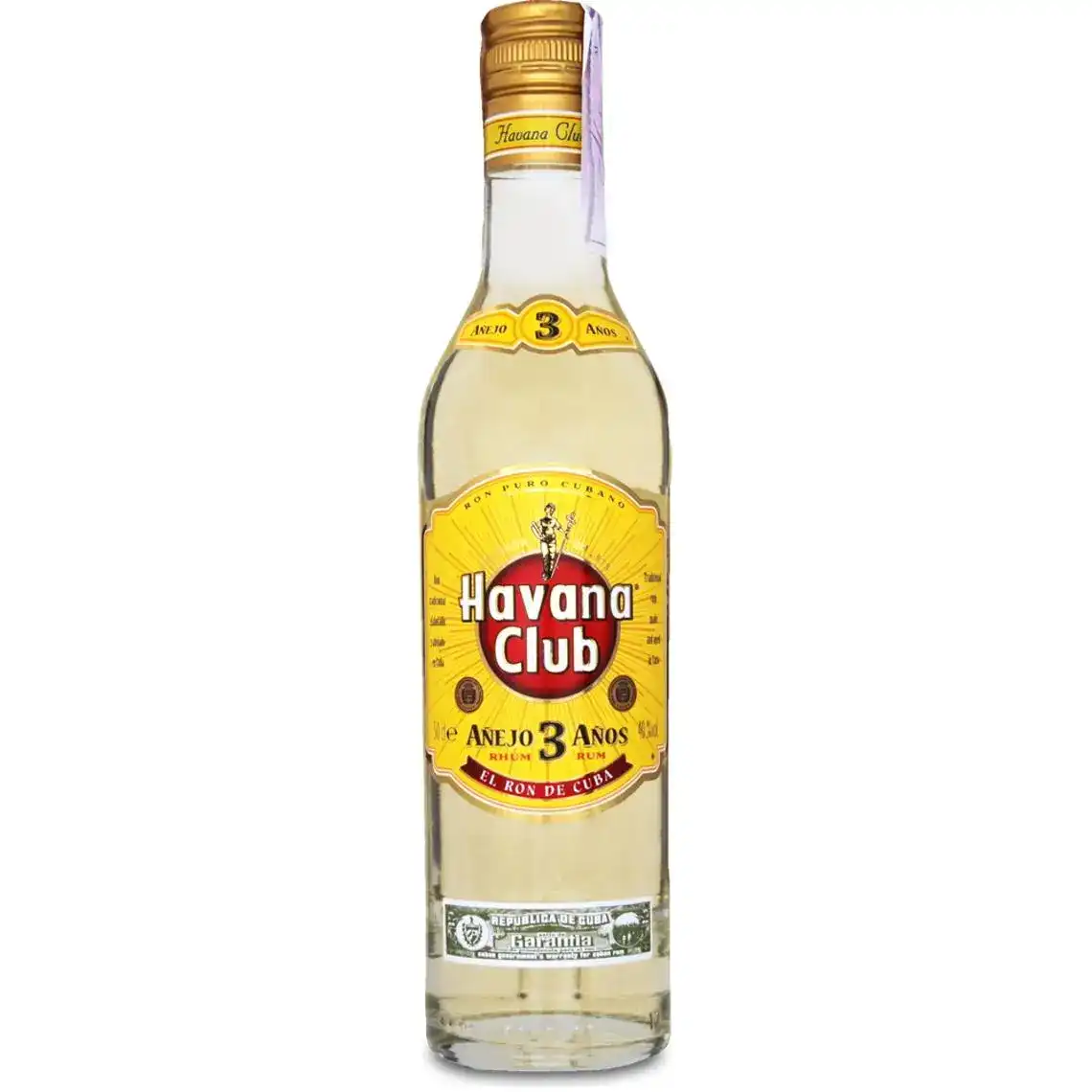 Ром Havana Club Anejo 3 роки витримки 40% 0.5 л