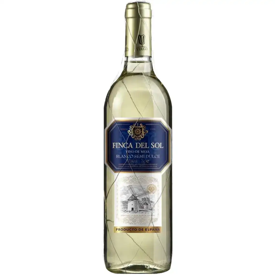 Вино Finca del Sol Blanco Semidulce біле напівсолодке 0.75 л