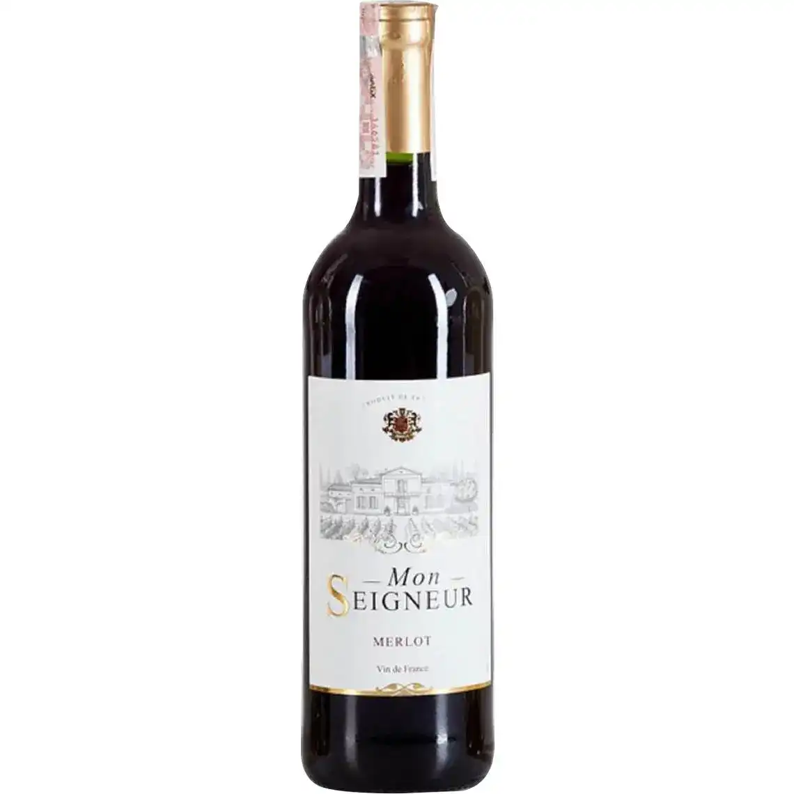 Вино Mon Seigneur Merlot червоне сухе 0.75 л
