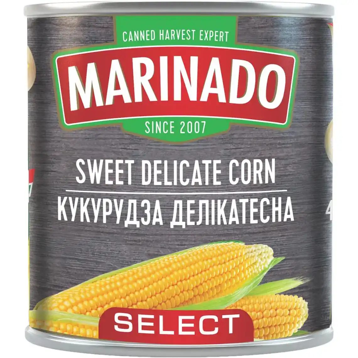Кукурудза Маринадо Select делікатесна консервована 340 г