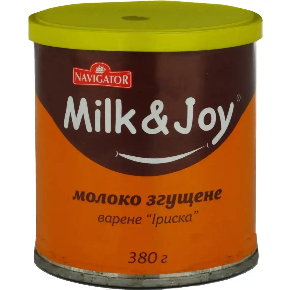 Молоко згущене Navigator Milk&Joy Іриска ГОСТ 8.5% 370 г
