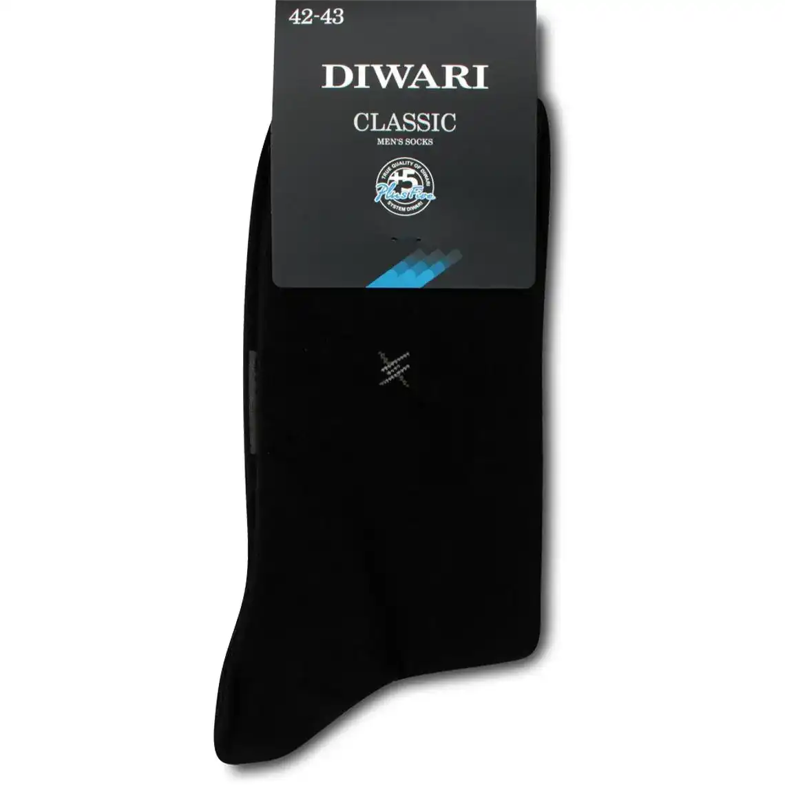 Шкарпетки чоловічі Diwari Класік чорний р.27 5С-08СП