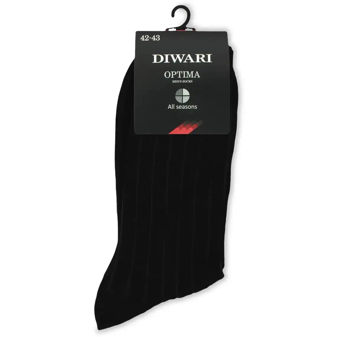 Шкарпетки чоловічі Diwari р 42-43 чорний