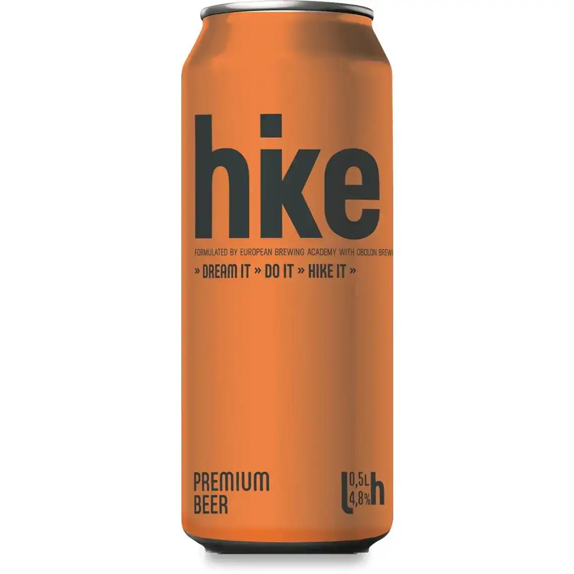 Пиво Hike Premium світле фільтроване з/б 4.8% 0.5 л