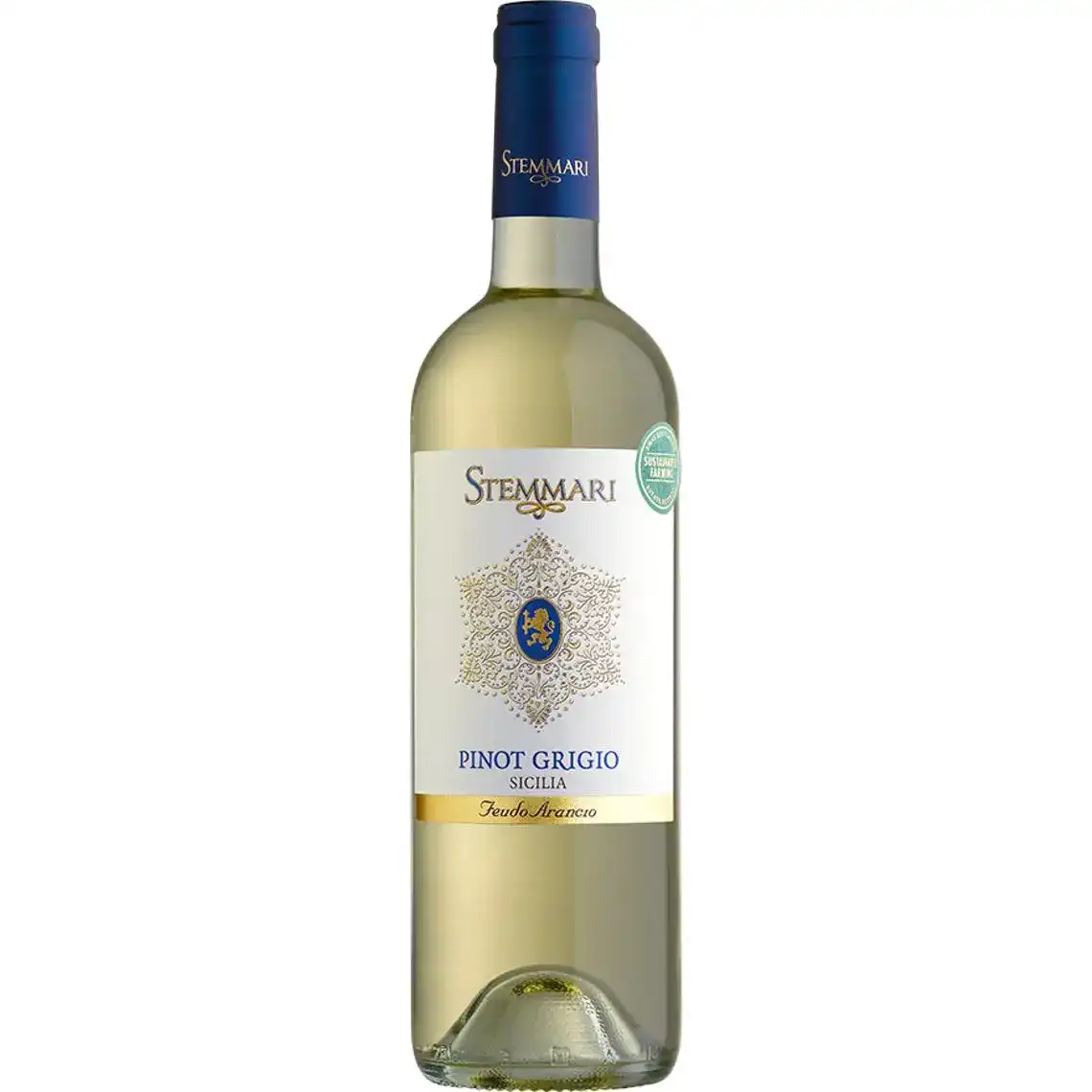 Вино Stemmari Pinot Grigio біле сухе 0.75 л