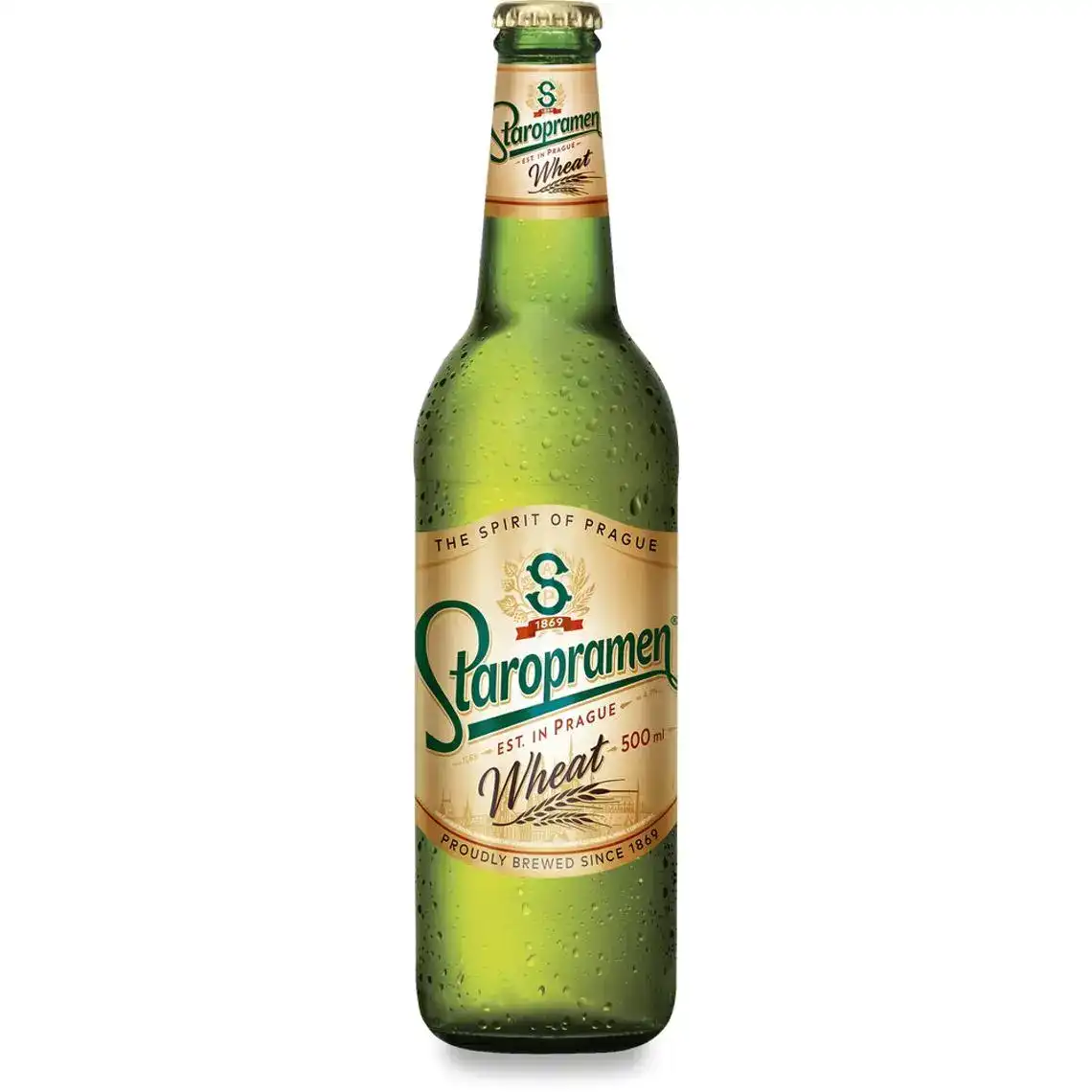 Пиво Staropramen Wheat світле фільтроване 4.7% 0.5 л