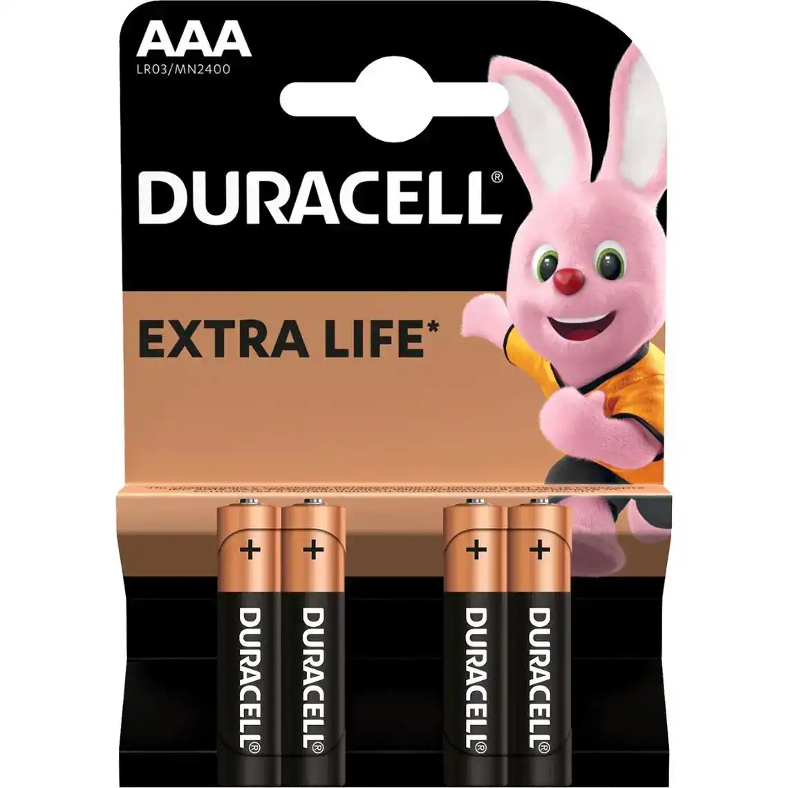 Батарейка Duracell AAA LR03 MN2400 2 шт.