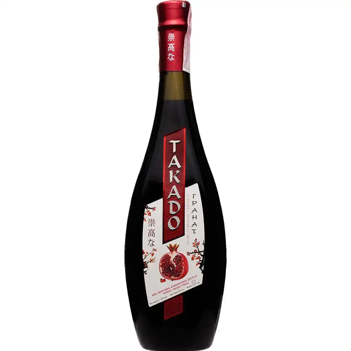 Вино Takado Гранат червоне десертне 0.7 л