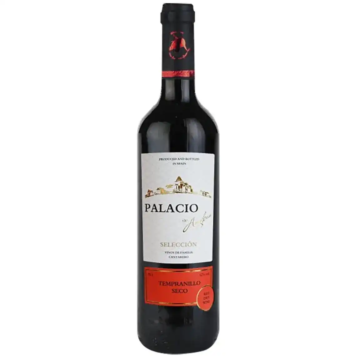 Вино Palacio de Anglona Tempranillo Seco червоне сухе 0.75 л