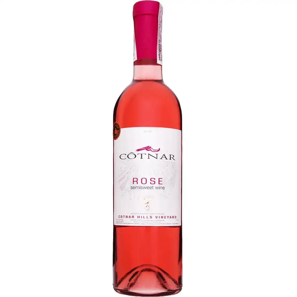 Вино Cotnar Rose рожеве напівсолодке 0.75 л
