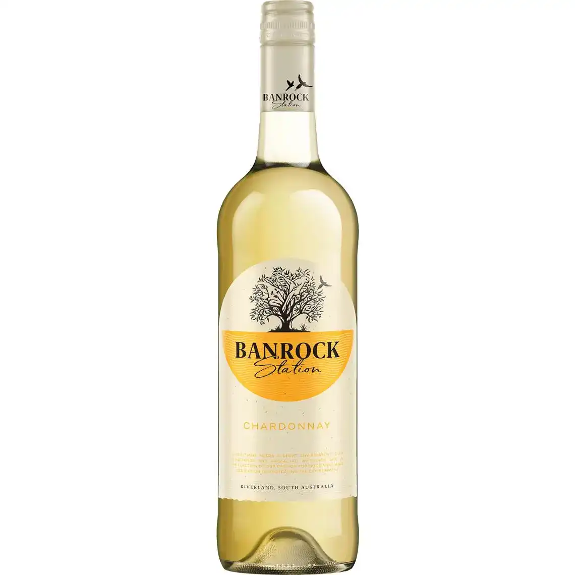 Вино Banrock Station Chardonnay біле сухе 0.75 л