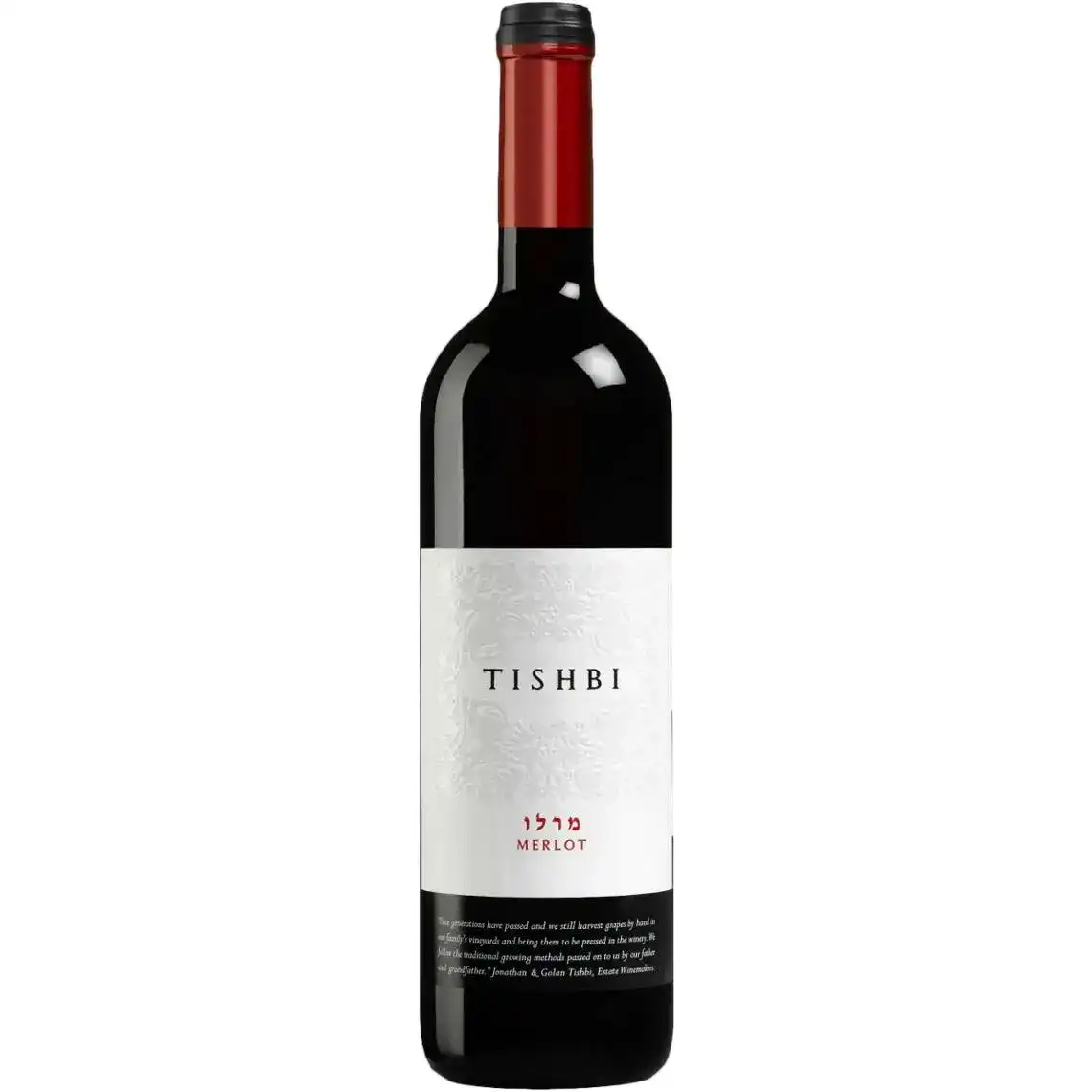 Вино Tishbi Merlot червоне сухе 0.75 л