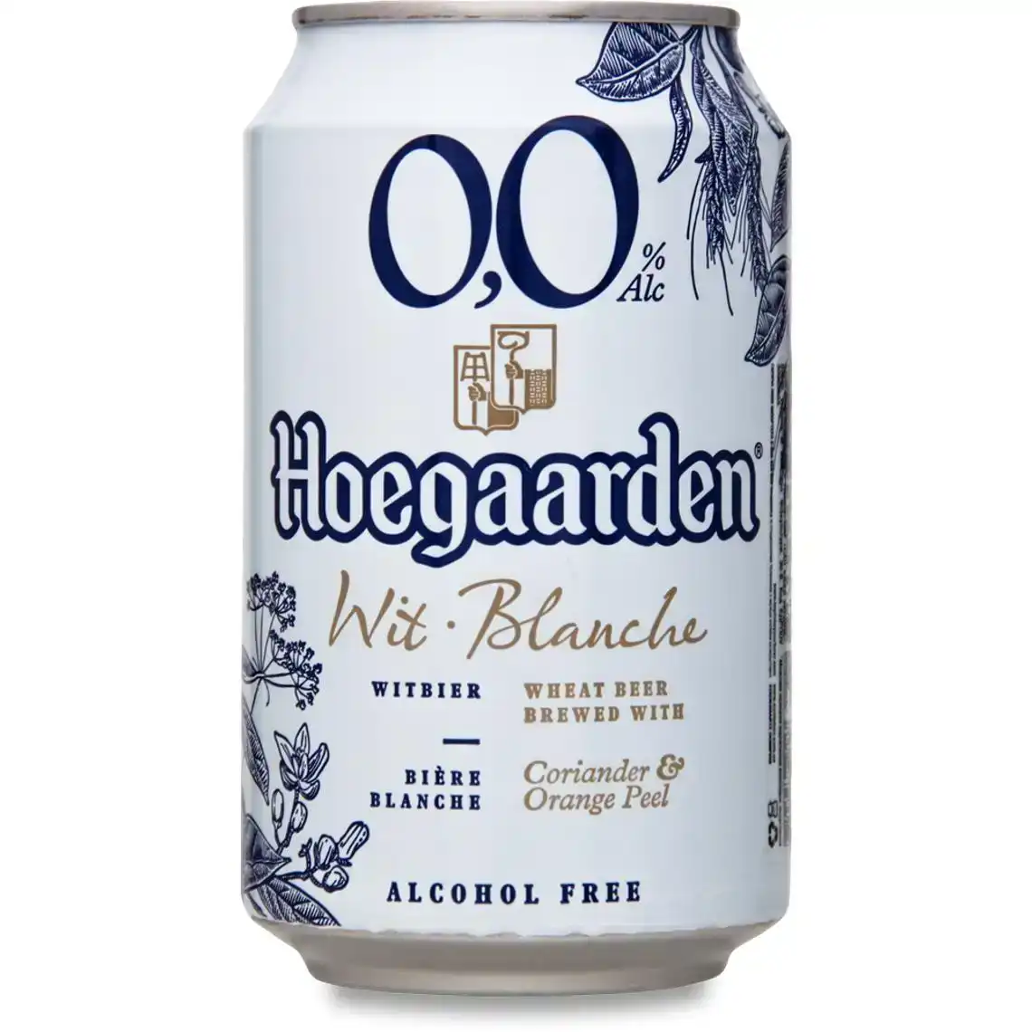 Пиво Hoegaarden Witbier світле нефільтроване безалкогольне 0.33 л