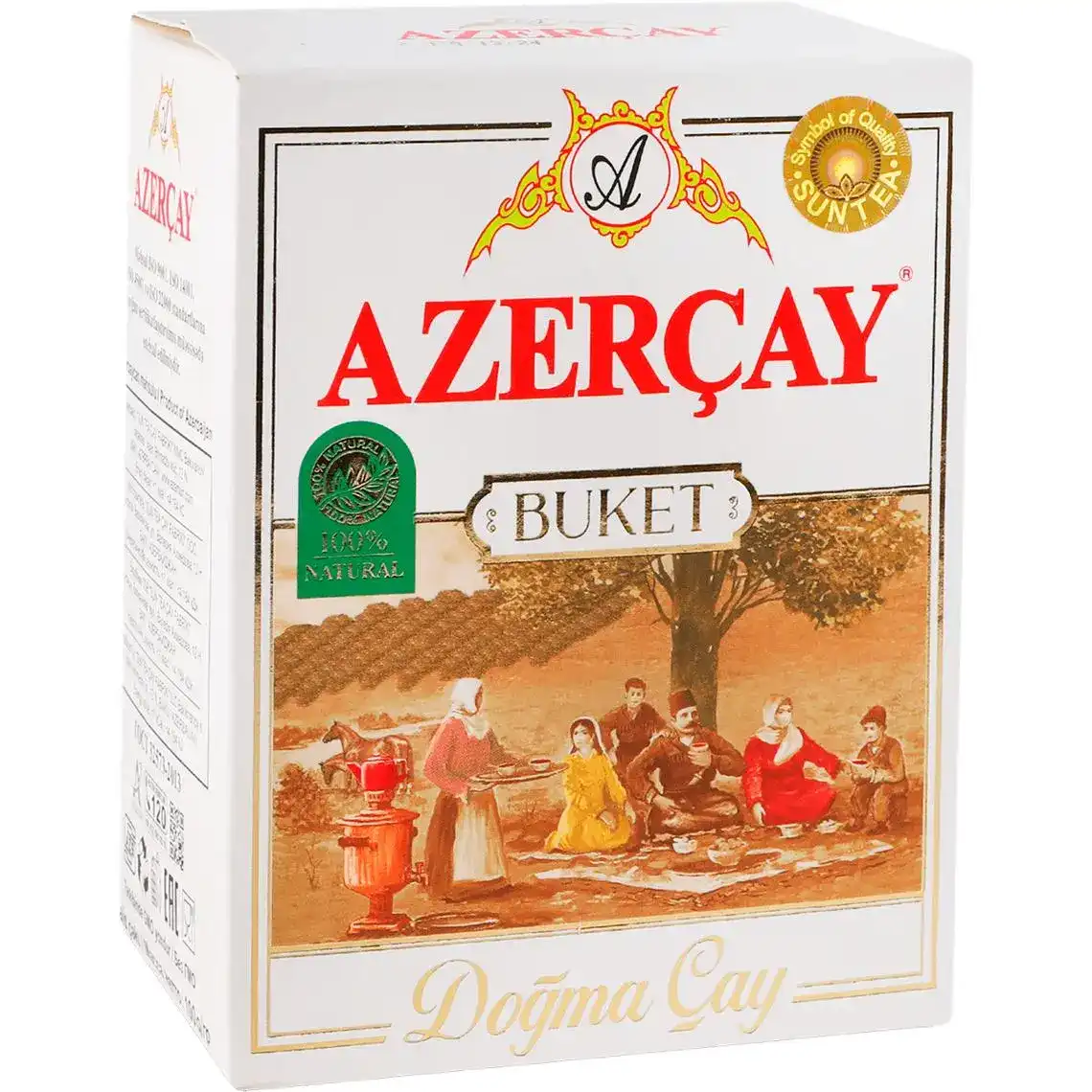 Чай Azercay Букет чорний листовий 100 г