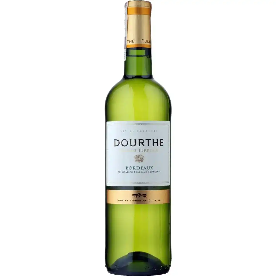 Вино Dourthe Grands Terroirs Bordeaux Sauvignon Blanc біле сухе 0.75 л