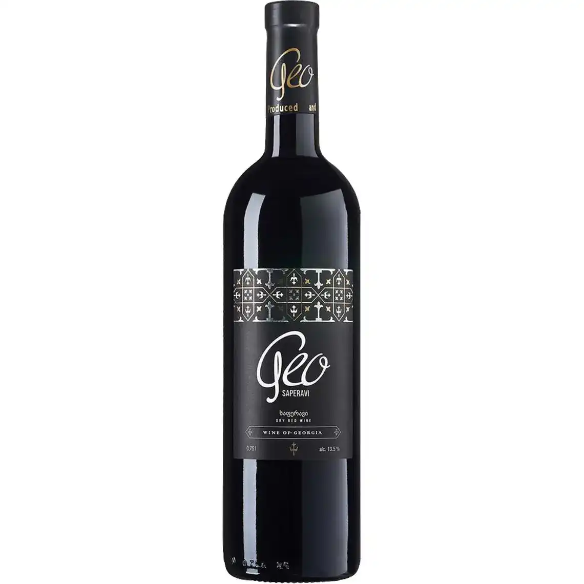 Вино Geo Saperavi червоне сухе 0.75 л