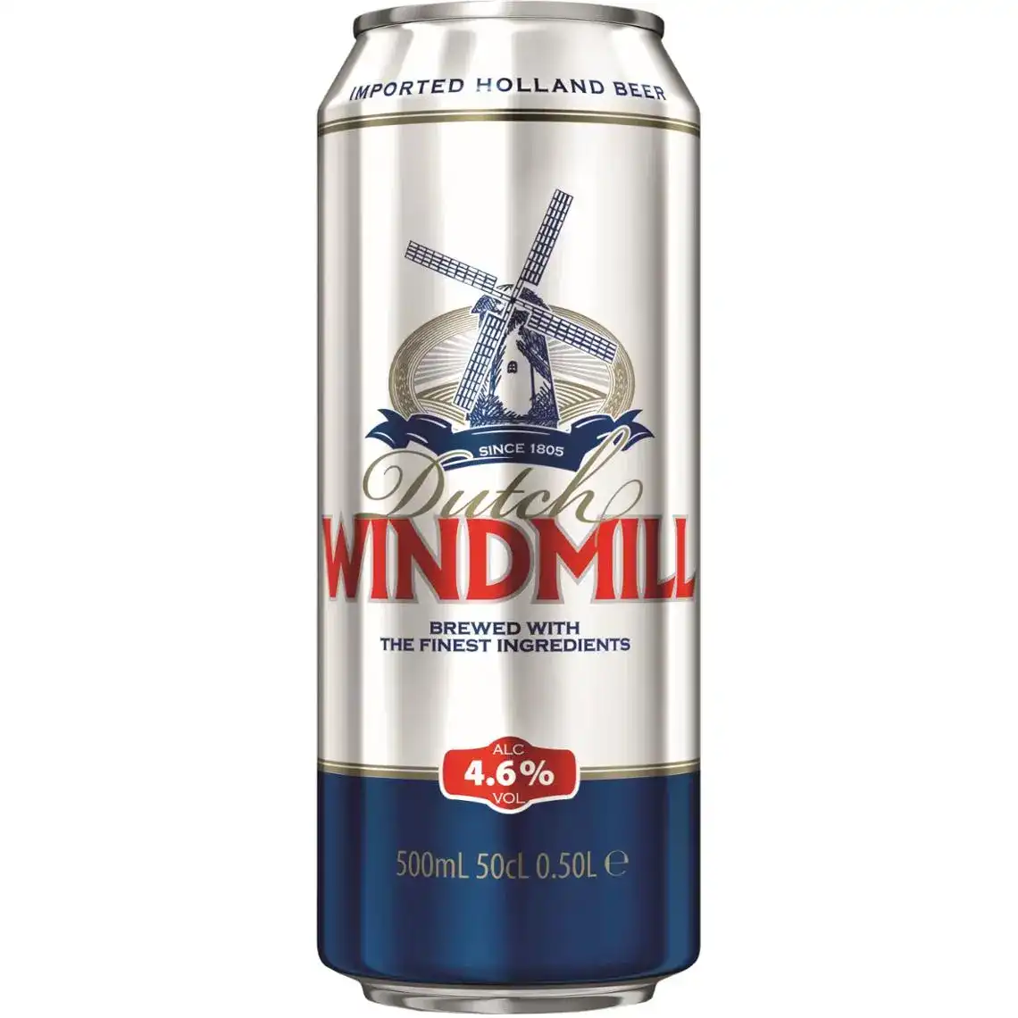 Пиво Dutch Windmill світле фільтроване 4.6% 0.5 л