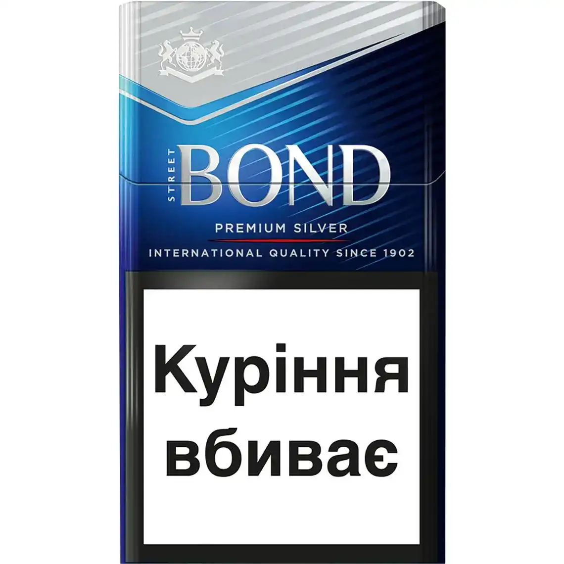 Цигарки Bond Street Premium Silver з фільтром 20 шт