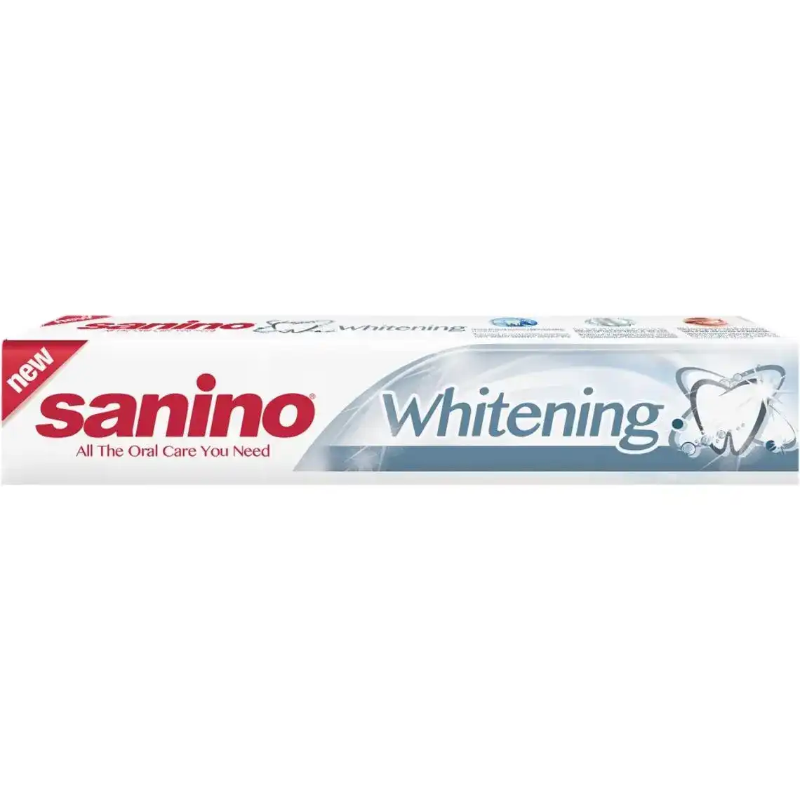 Зубна паста Sanino Білосніжна усмішка 100 мл
